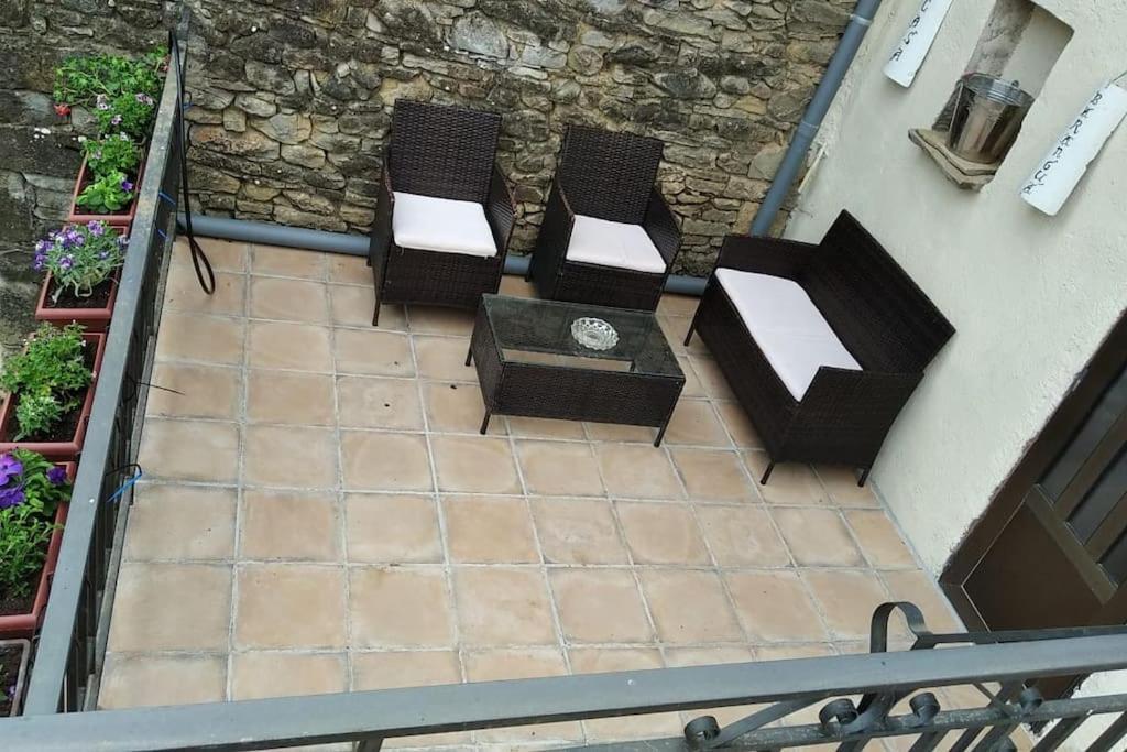 Santa Cruz de la Serós Casa Rural Barangua En El Pirineo Aragones מראה חיצוני תמונה