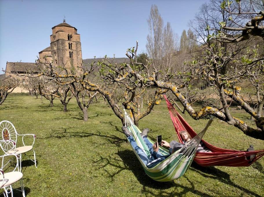 Santa Cruz de la Serós Casa Rural Barangua En El Pirineo Aragones מראה חיצוני תמונה