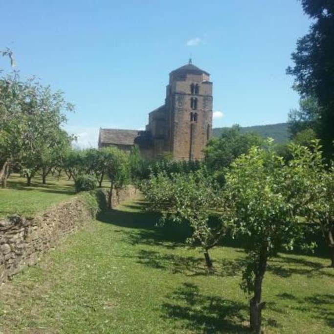 Santa Cruz de la Serós Casa Rural Barangua En El Pirineo Aragones מראה חיצוני תמונה